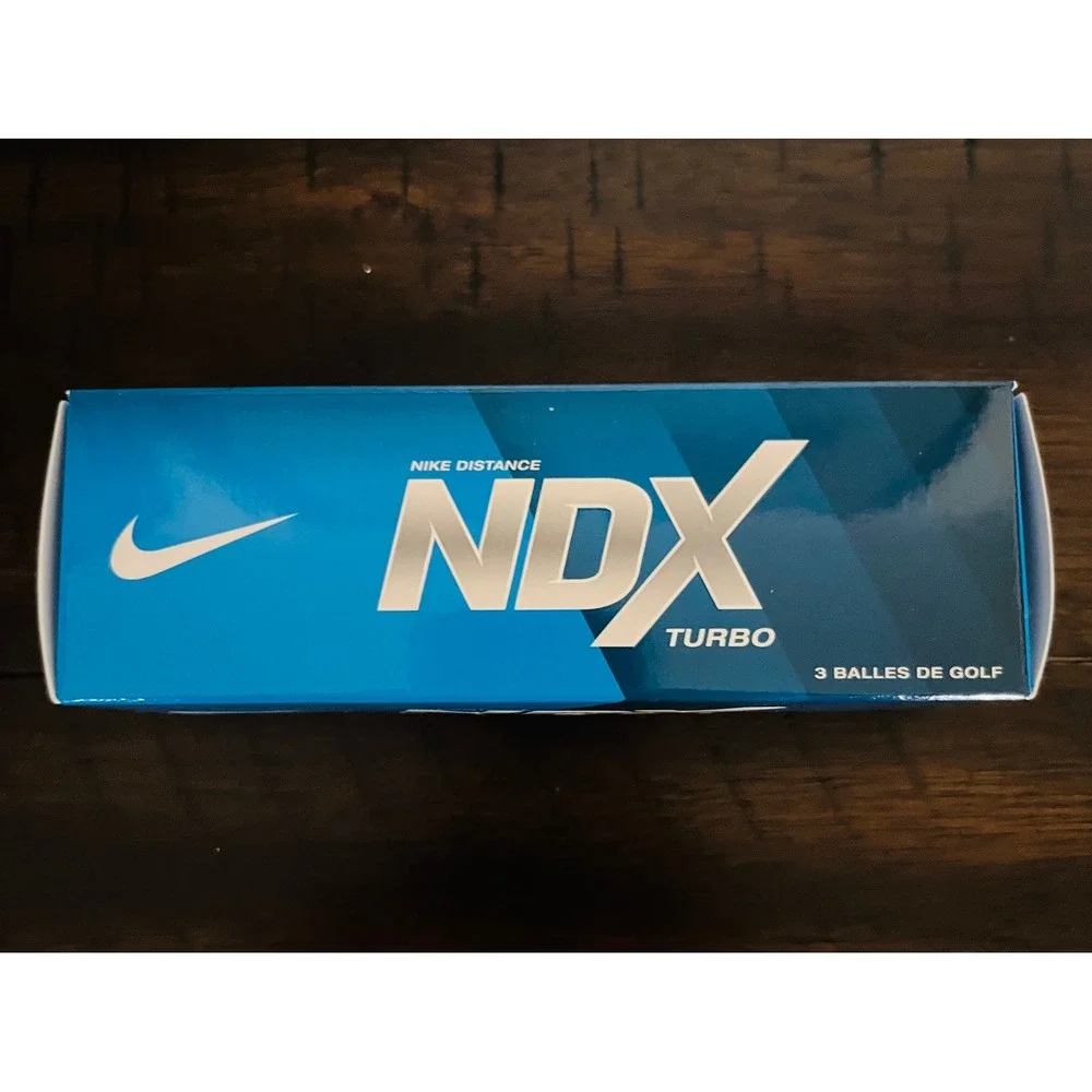Nike Distance NDX Turbo Golf Balls 3 Pack Sleeve White New in Box